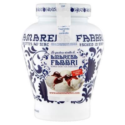 Amarena Fabbri Wild Cherries in Heavy Syrup, 21 oz (600 g) Fruits & Veggies Fabbri 