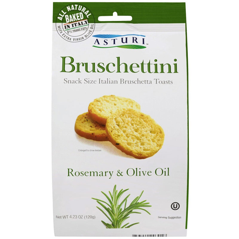 Italian rosemary and olive oil flavored crackers