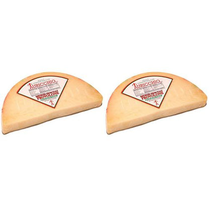 Auricchio Provolone Half-Moon Cut, 8 oz (PACK of 2) Cheese Auricchio 