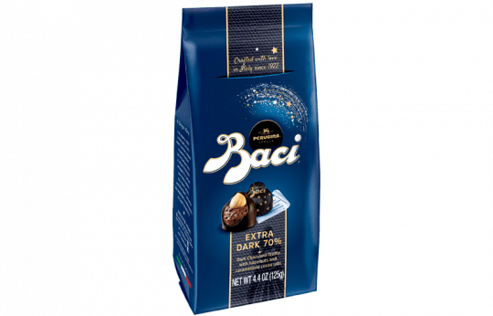 Baci Perugina Extra Dark 70% Chocolate Truffles Bag, 4.4 oz