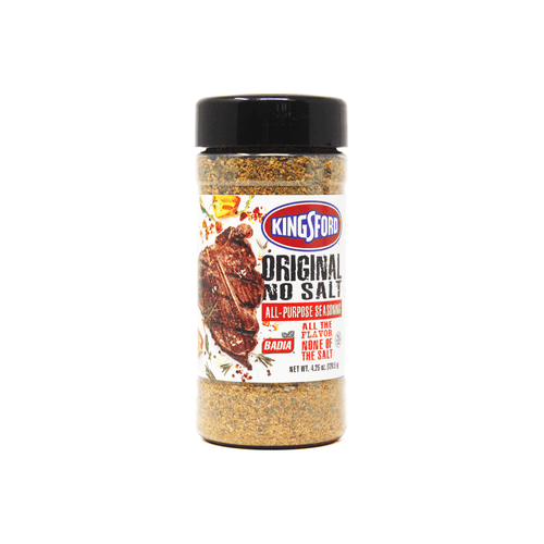 Badia Kingsford Original No Salt All Purpose Seasoning, 4.25 oz Pantry Badia 