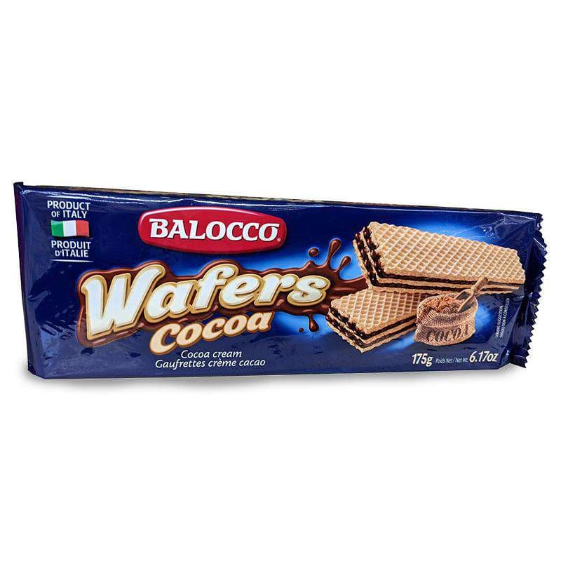 Balocco Wafers with Cocoa, 6.17 oz, Italian Cookies | Wholesale ...