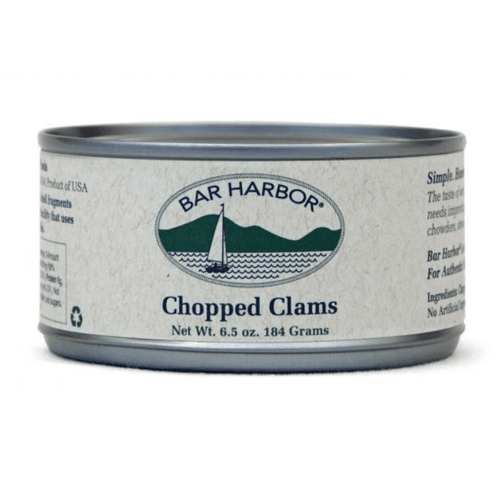 Bar Harbor Chopped Clams, 6.5 oz Seafood Bar Harbor 