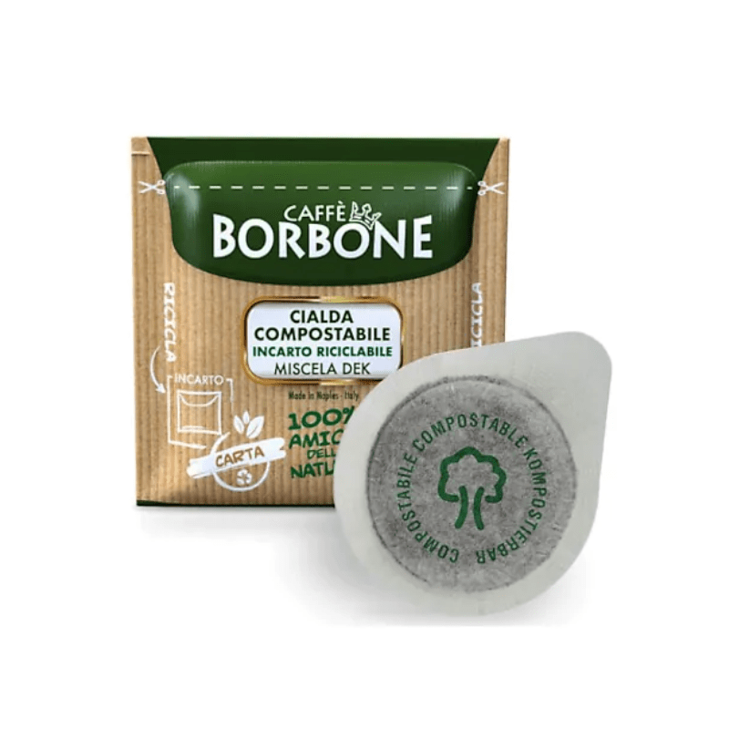 [Best Before: 03/2023] Caffe Borbone Green Decaf DEK Espresso Pods, 150 Count Coffee & Beverages Caffe Borbone 