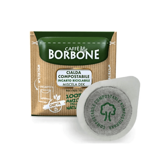[Best Before: 03/2023] Caffe Borbone Green Decaf DEK Espresso Pods, 150 Count Coffee & Beverages Caffe Borbone 