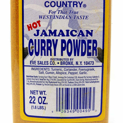 Blue Mountain Jamaican Curry Powder Hot - 22 oz.