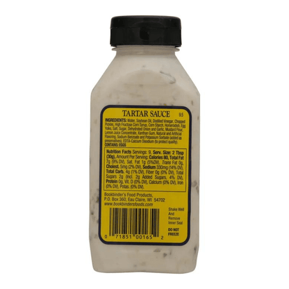 Bookbinders Traditional Tartar Sauce, 9.5 oz Sauces & Condiments Bookbinders 