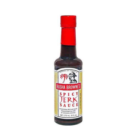 Busha Browne's Spicy Jerk Sauce, 6 fl oz