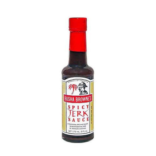 Busha Browne's Spicy Jerk Sauce, 6 fl oz