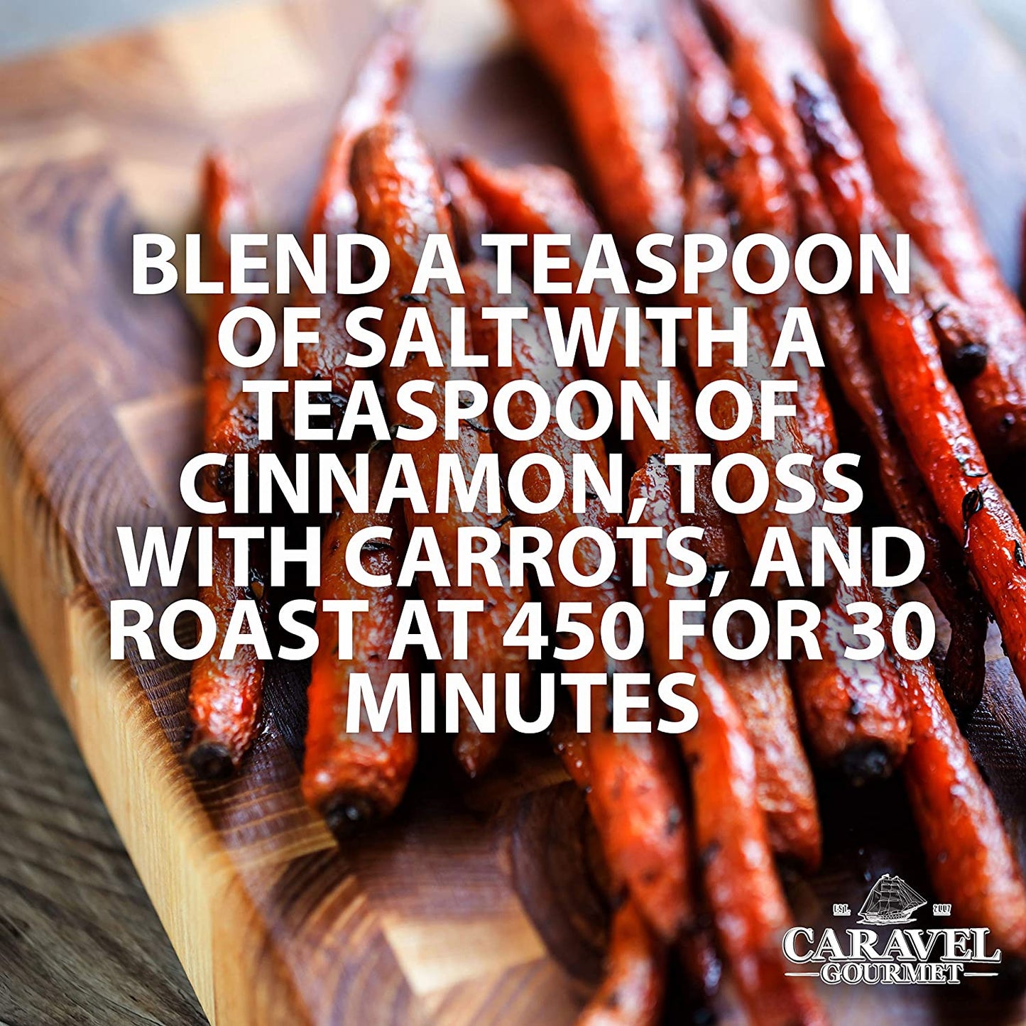 Caravel Gourmet Hot Curry Sea Salt, Stackable Jars, 4 oz Pantry Caravel Gourmet 