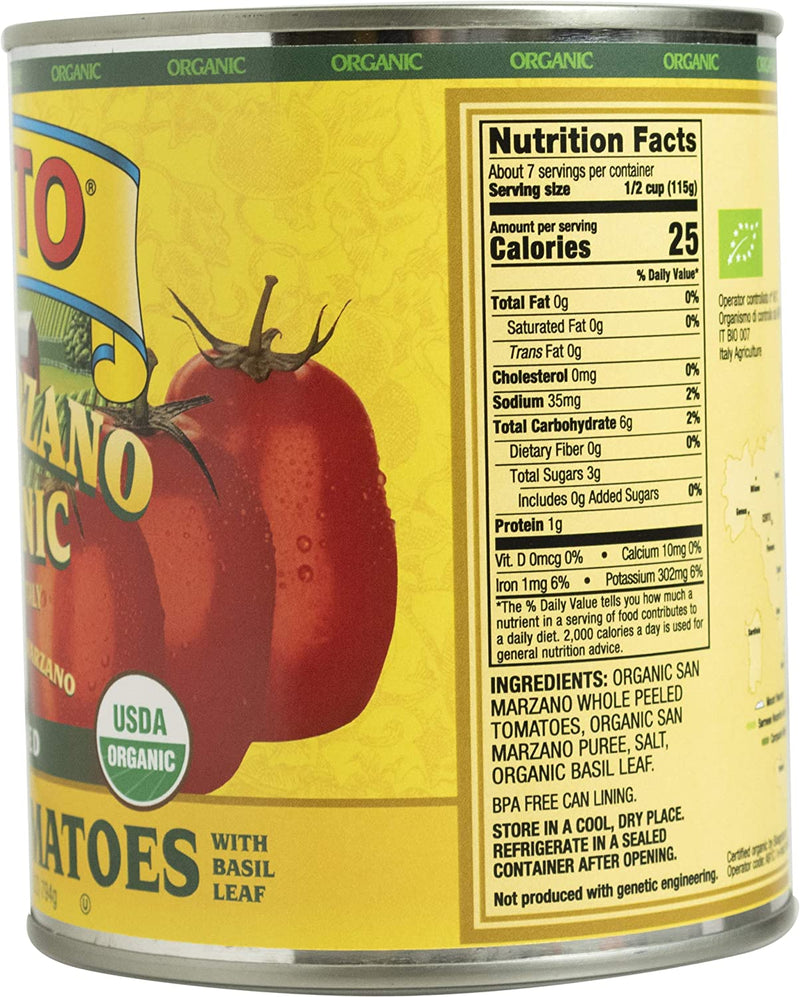 Cento San Marzano Organic Peeled Tomatoes, 28 oz Fruits & Veggies Cento 