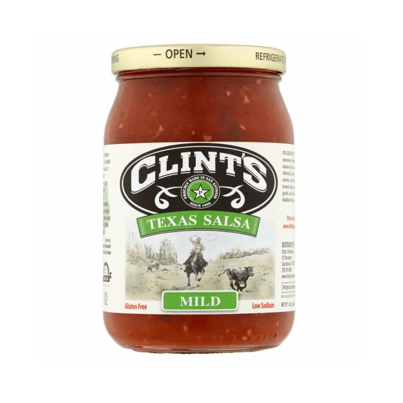 Clint's Texas Salsa Mild, 16 oz Sauces & Condiments Clint's 