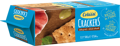 Colussi Whole Wheat Crackers, 500g Sweets & Snacks Colussi 