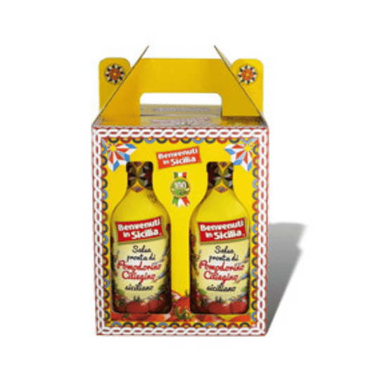 Contorno Benvenuti in Sicilia Tomato Sauce, 11.6 oz [Pack of 4] Sauces & Condiments Contorno 