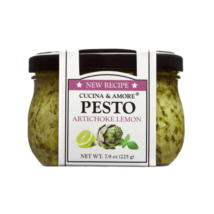 Cucina & Amore Artichoke Lemon Pesto Sauce, 7.9 oz Sauces & Condiments Cucina & Amore 