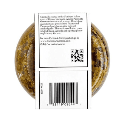 Cucina & Amore Basil Genovese Pesto Sauce, 7.9 oz Sauces & Condiments Cucina & Amore 