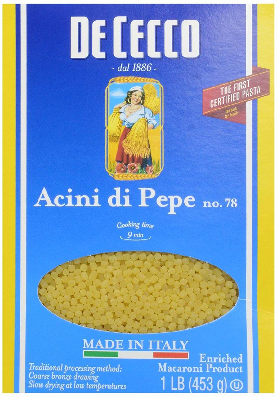 De Cecco #78 Acini di Pepe, 1 lb
