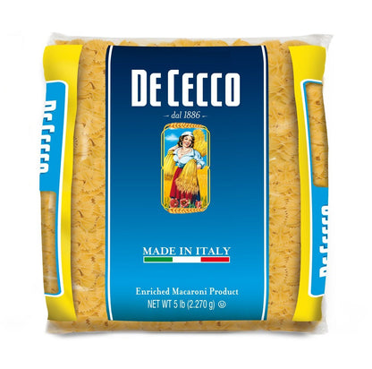 De Cecco #93 Farfalle Bulk Pasta, 5 lbs