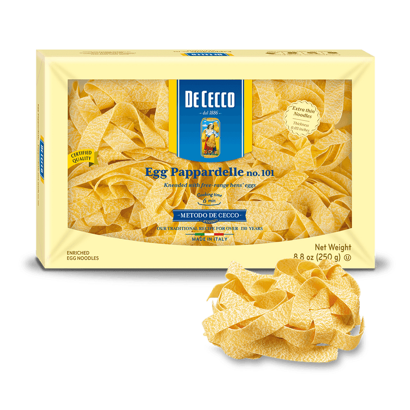 De Cecco Egg Pappardelle Pasta, 8.8 oz