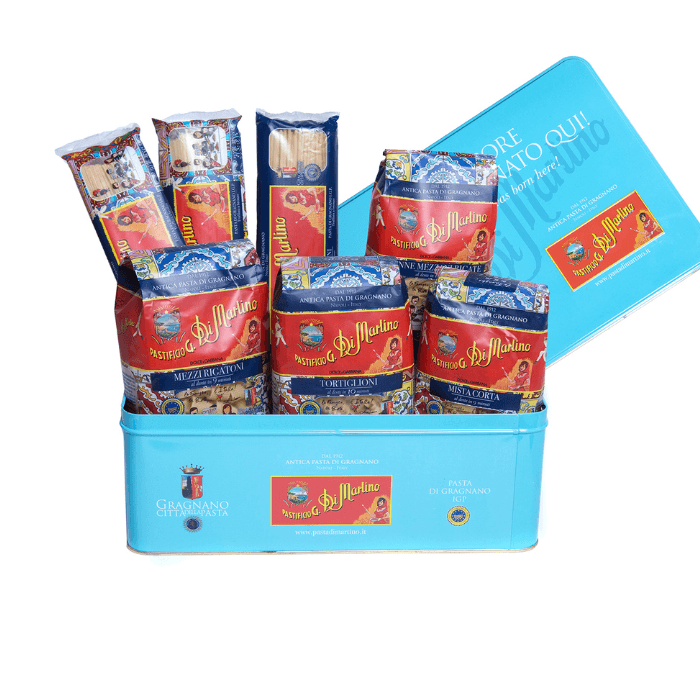 Di Martino Pin Up Turquoise Pasta Gift Box Pasta & Dry Goods Di Martino 