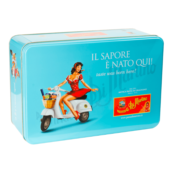 Di Martino Pin Up Turquoise Pasta Gift Box Pasta & Dry Goods Di Martino 