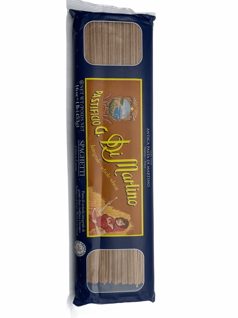 Di Martino Whole Wheat Spaghetti, 17.6 oz (500g) Pasta & Dry Goods Di Martino 