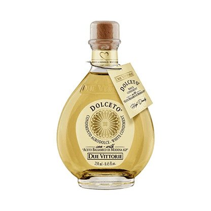 Due Vittorie Dolceto White Balsamic Vinegar, 8.45 oz Oil & Vinegar Due Vittorie 