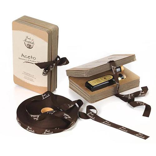 Fondo Montebello Classic Book Line Gift Set Oil & Vinegar Fondo Montebello 