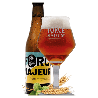 Force Majeure Traditional Blond 0% Alcohol Beer, 330 mL Coffee & Beverages Force Majeure 