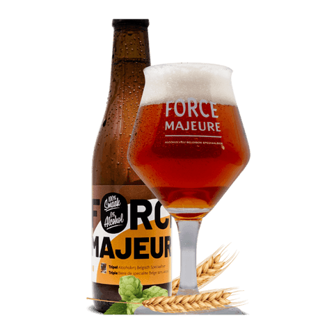 Force Majeure Triple 0% Alcohol Beer, 330 mL Coffee & Beverages Force Majeure 