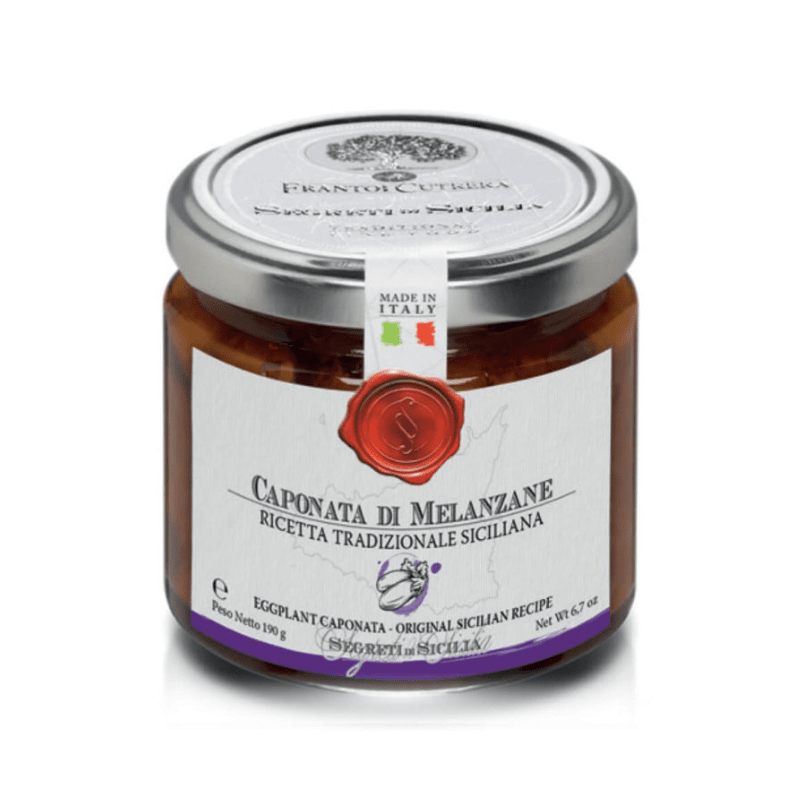 Frantoi Cutrera Segreti di Sicilia Eggplant Caponata, 6.7 oz Fruits & Veggies Frantoi Cutrera 