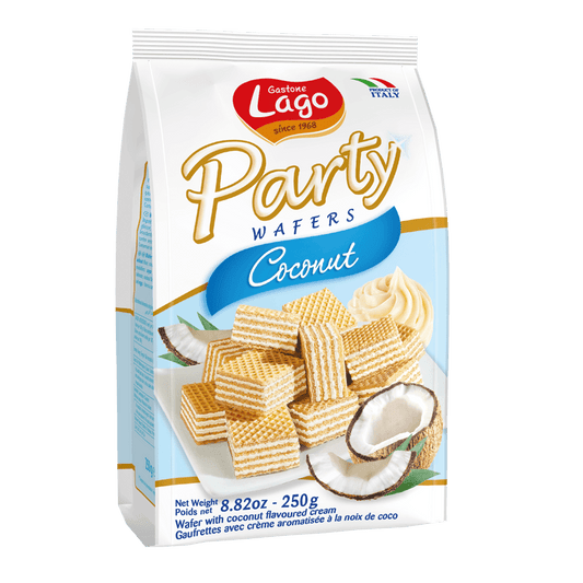 Gastone Lago Coconut Wafers, 8.8 oz Sweets & Snacks Gastone Lago 