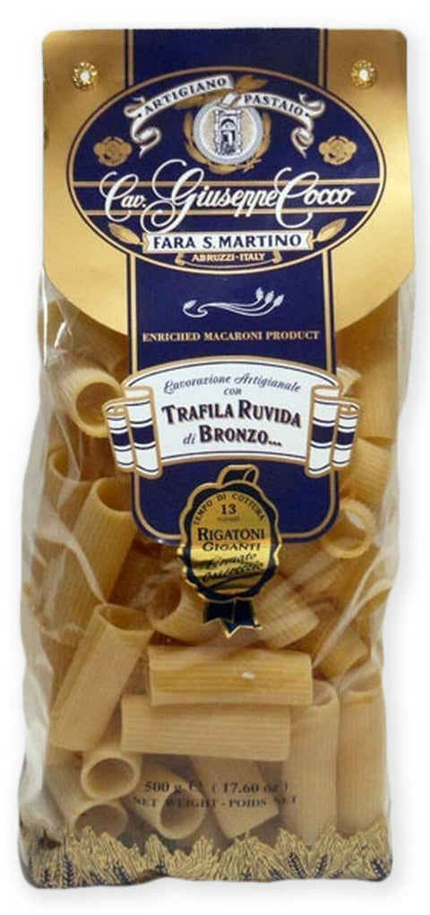 Giuseppe Cocco Rigatoni Giganti (Casareccio) - 17.6 oz (500g)