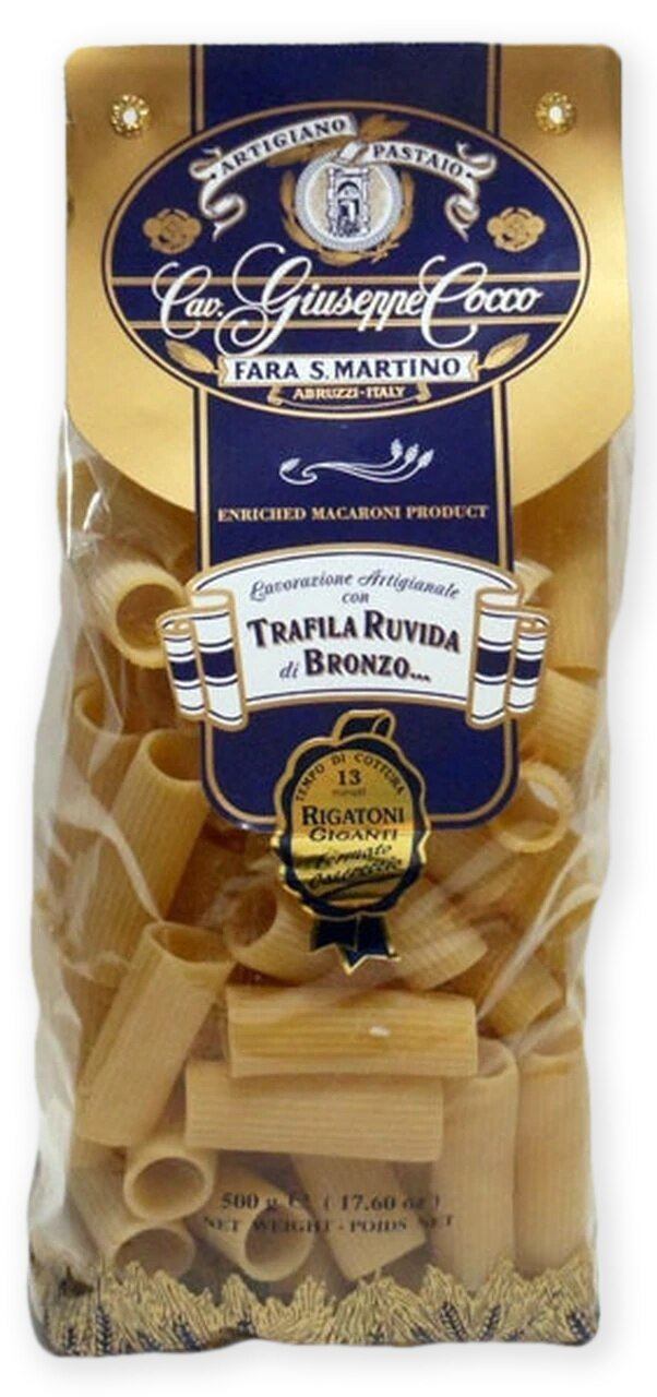 Giuseppe Cocco Rigatoni Giganti (Casareccio) - 17.6 oz (500g)