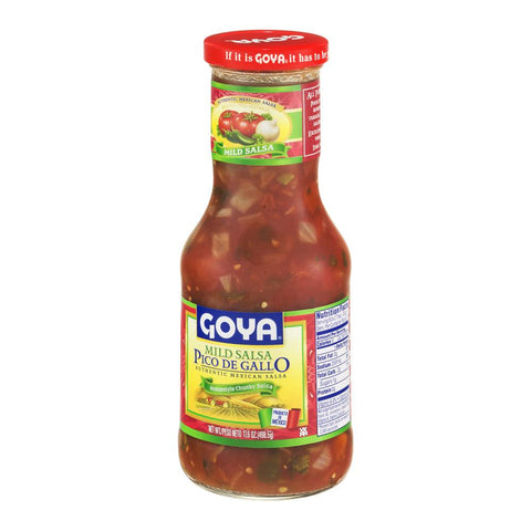 Goya Pico de Gallo Salsa, 17.6 oz Sauces & Condiments Goya 