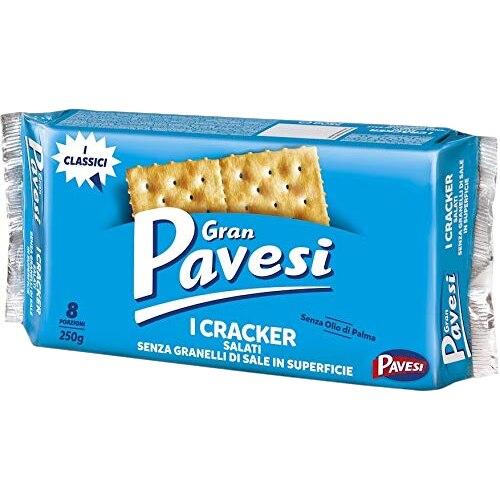 Gran Pavesi Italian Unsalted Crackers - 250 grams