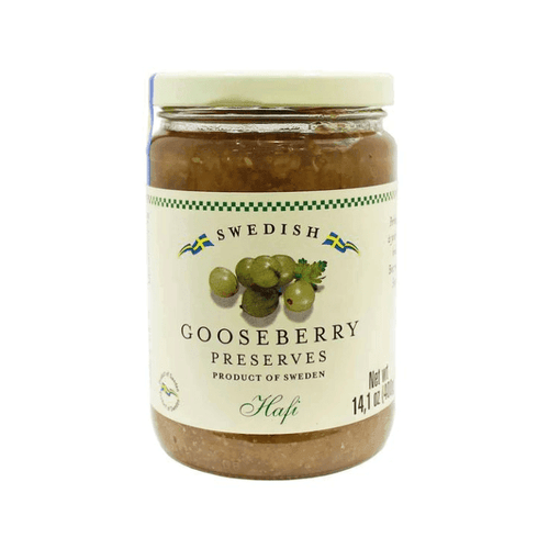 Hafi Gooseberry Jam, 14 oz Pantry Hafi 