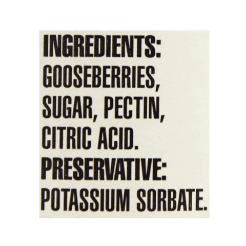 Hafi Gooseberry Jam, 14 oz Pantry Hafi 