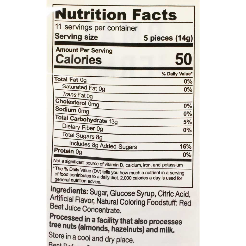 Hermann The German Raspberry Hard Candy, 5.29 oz Sweets & Snacks Hermann The German 