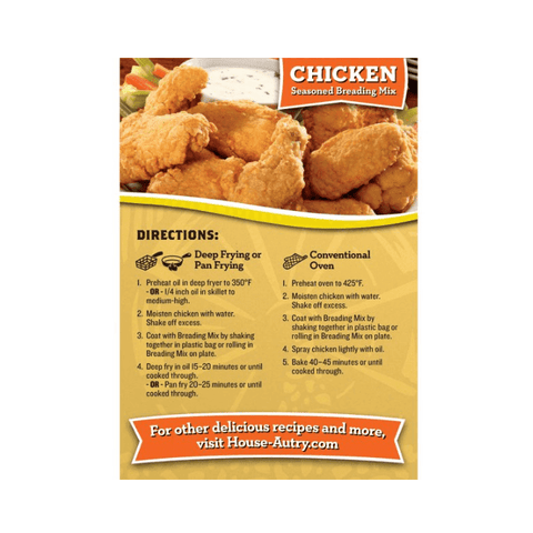 House Autry Chicken Breading Mix, 8 oz Pantry House Autry 