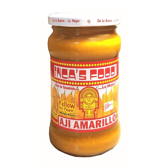 Inca's Food Aji Amarillo Yellow Hot Pepper Paste, 10.5oz Sauces & Condiments Inca's Food 