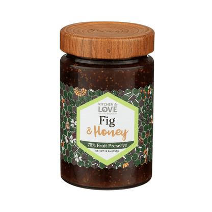 Kitchen & Love Fig & Honey Preserve, 12.3 oz Pantry Kitchen & Love 