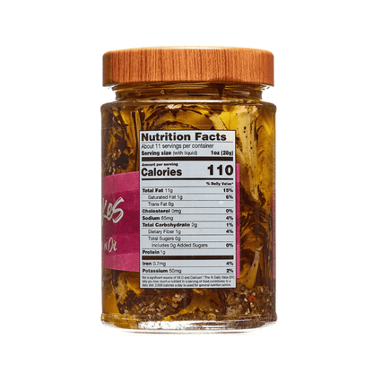 Kitchen & Love Halved Grilled Marinated Artichoke Hearts in Oil, 11 oz Fruits & Veggies Kitchen & Love 