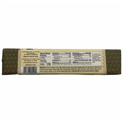 La Florentine Dark Chocolate Almond Caffe Soft Nougat Torrone, 5.3 oz Sweets & Snacks La Florentine 