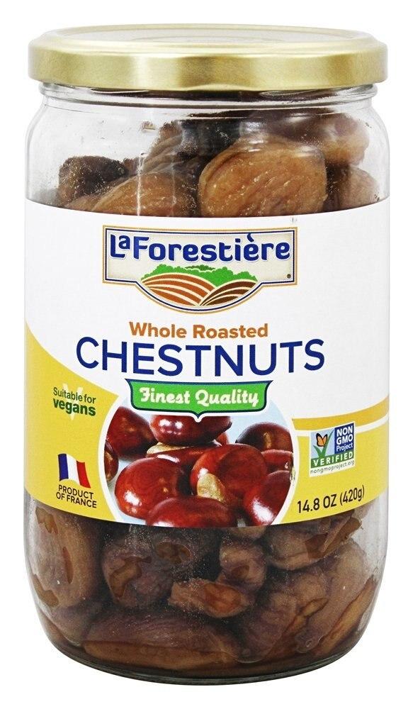 La Forestiere Whole Roasted Chestnuts - 14.8 oz