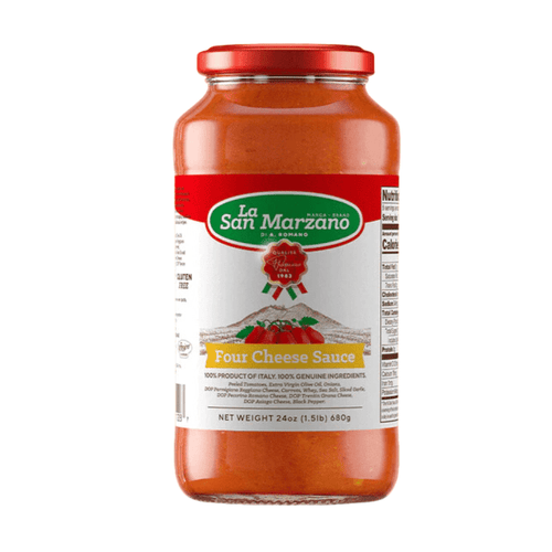 La San Marzano Four Cheese Sauce, 24 oz Sauces & Condiments La San Marzano 