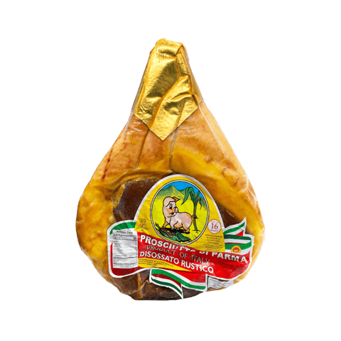 La Torre 16 Months Aged Parma Prosciutto "Rustico", 17 lb. Meats La Torre 