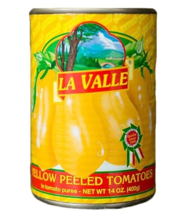 Italian peeled yellow tomatoes