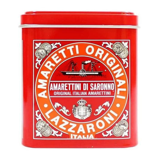 Lazzaroni Amaretti Di Saronno tin, 1 lb Sweets & Snacks Lazzaroni Amaretti