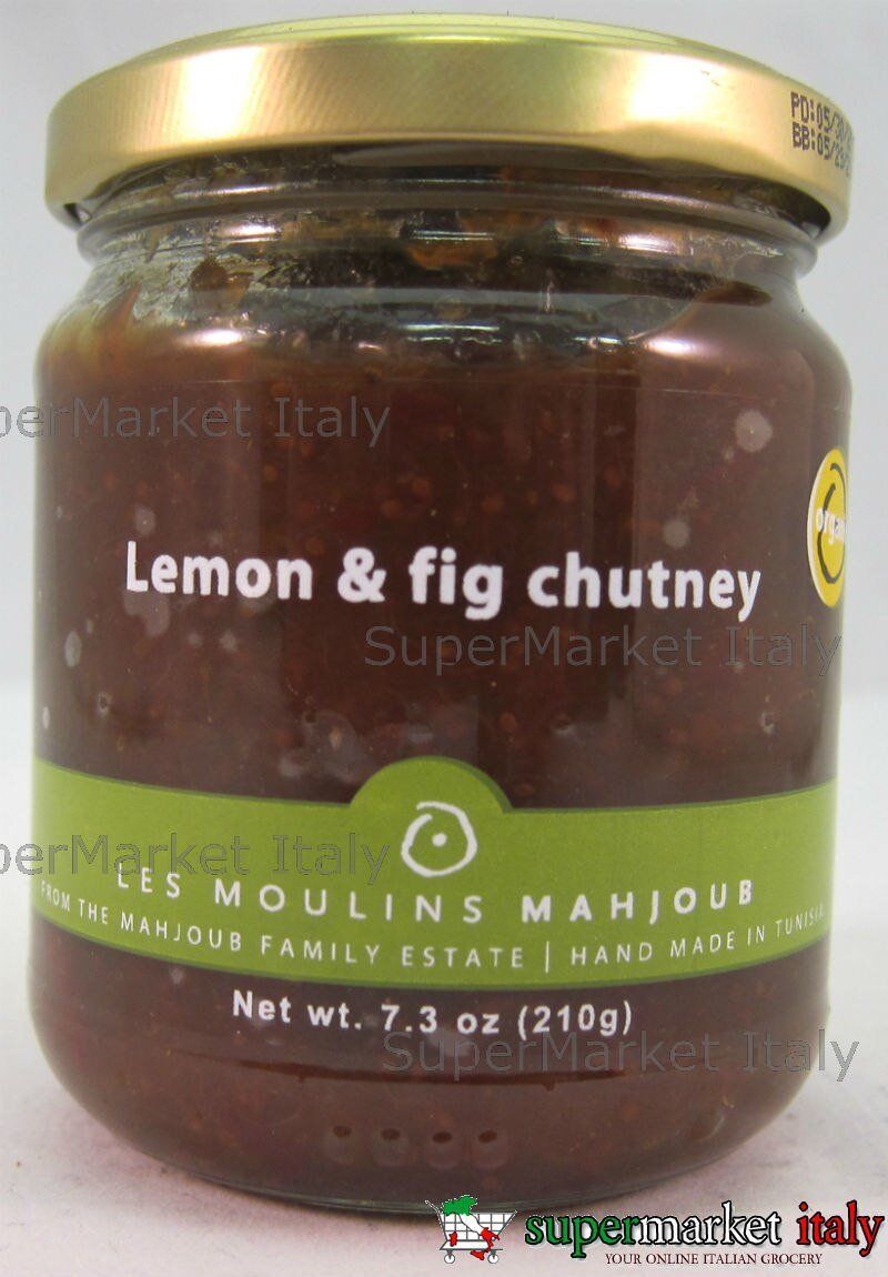 Les Moulins Mahjoub Candied Lemon & Fig Chutney - 210g